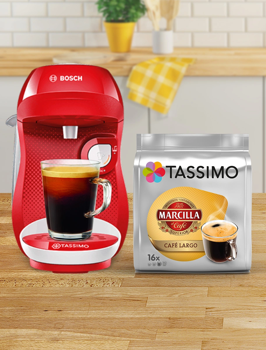 Cápsulas de café TASSIMO Marcilla
