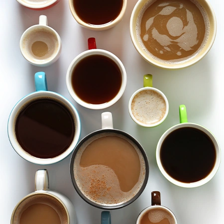 How many different kinds of black coffee are there?