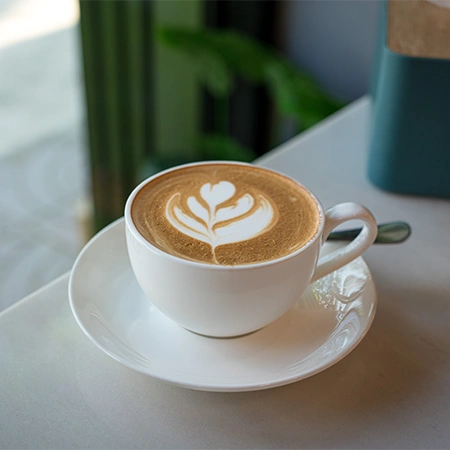 HAVE YOU TRIED OUR DELICIOUSLY CREAMY FLAT WHITE?