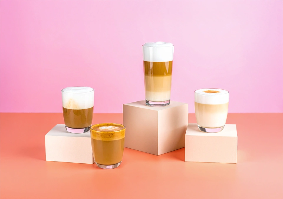 Quelle est la différence entre un latte, un latte macchiato, un cappuccino et un flat white ?