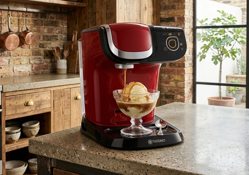 Affogato mit Tassimo Jacobs Espresso