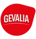 Redesign the Gevalia logo by incorporating "TASSIMO" prominently. Use white text and add a sleek curved line underneath to create a cohesive and modern appearance.