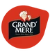 GrandMère logo featuring a woman with a coffee cup, with TASSIMO branding.