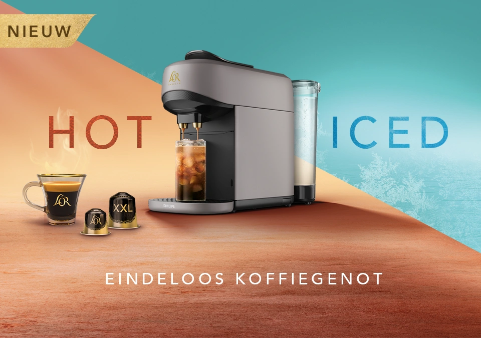 Ontvang 50 gratis capsules bij een aankoop van de nieuwe L’OR BARISTA Absolu voor 99.99 €.