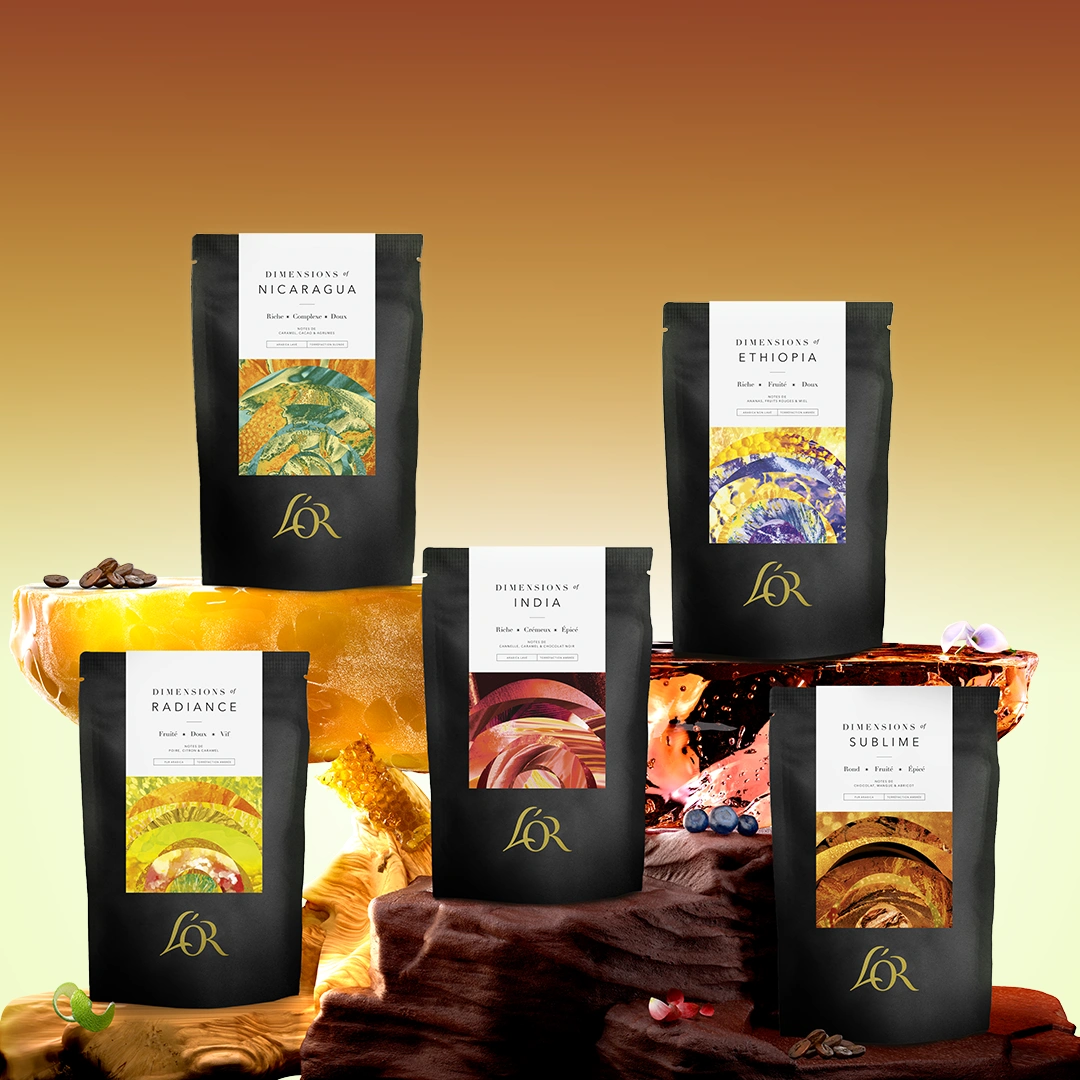 L'OR Espresso Dimensions Cafe and Grains 