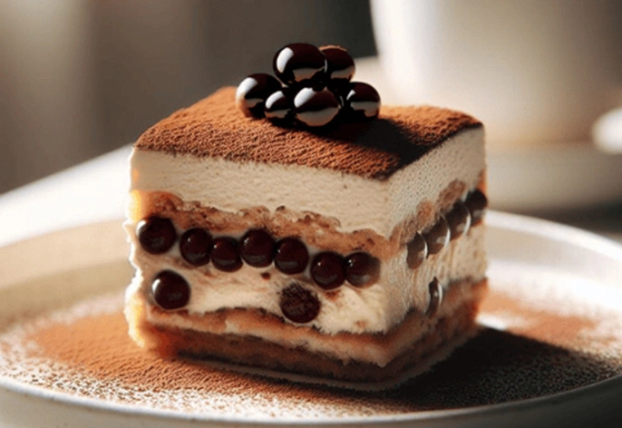 LOR Espresso Tiramisu with pearls