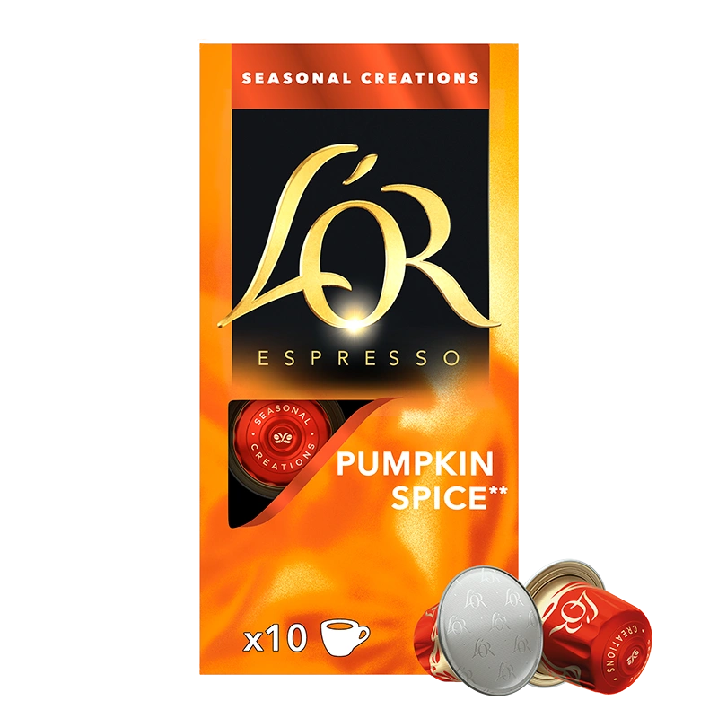 LOR Espresso Pumpkin Spice et capsules