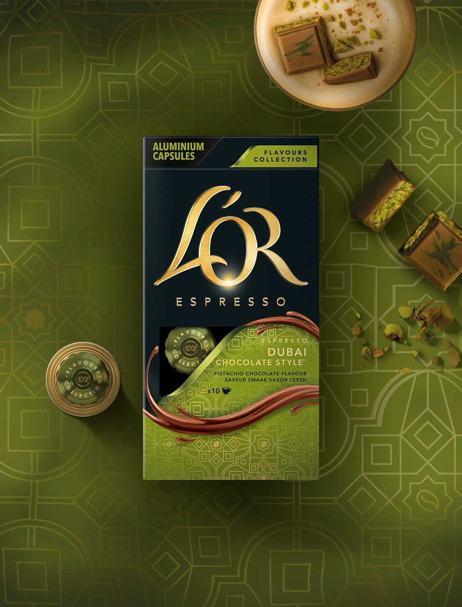 L'OR Espresso Dubai Chocolate Style
