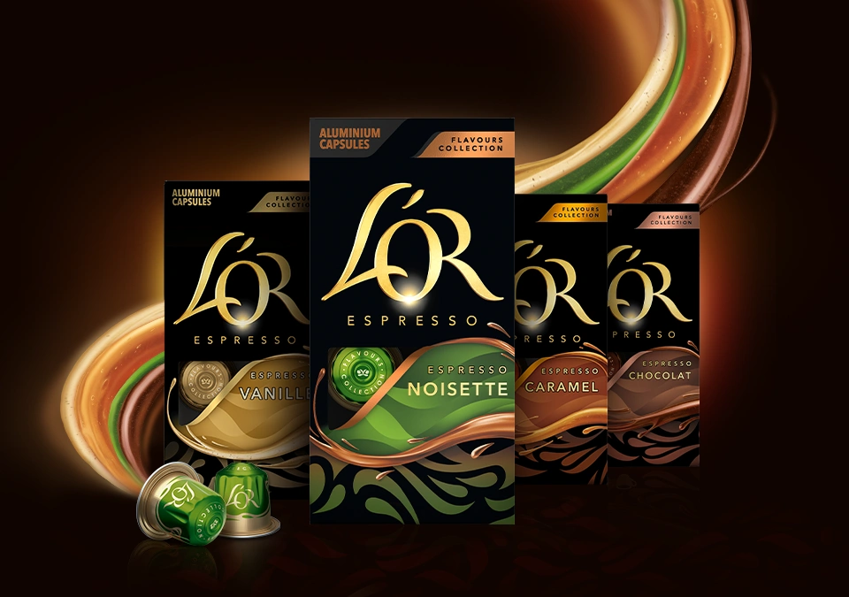 Discover L'OR Flavours: flavoured coffees
