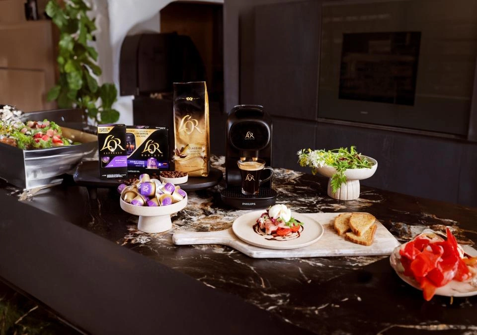 Gepocheerde eieren met koffie vinaigrette