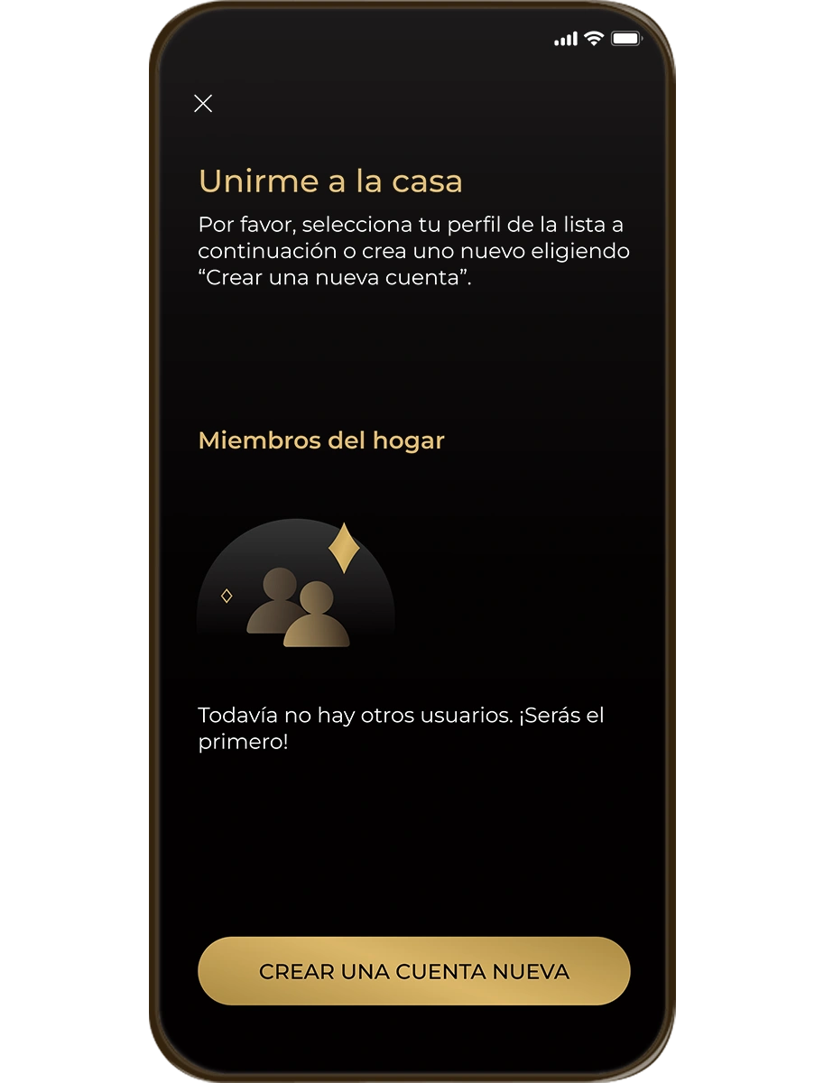 Múltiples cuentas en un hogar