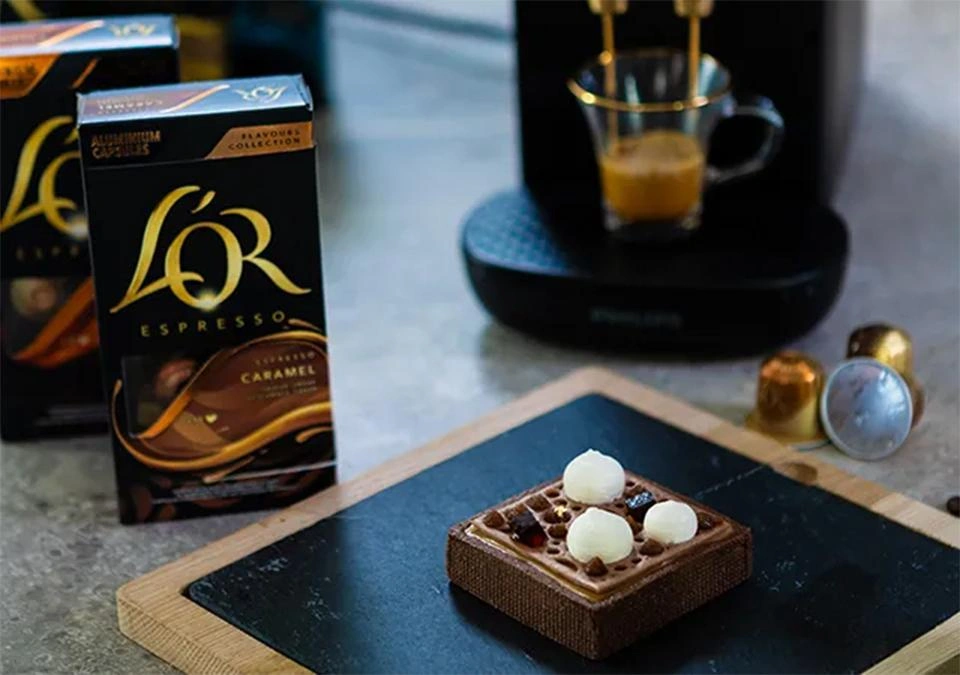 Pierre's Tartelette met L'OR koffie